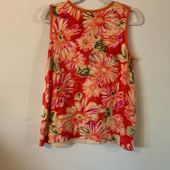 Anna Gray Signature Collection Floral Top Size XL - Picture 2 of 5
